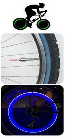 Bike rim led light